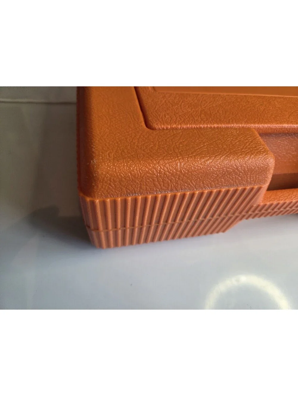 K'Nex Orange Carrying Case & Loose Pieces -- UNCOUNTED SC1
